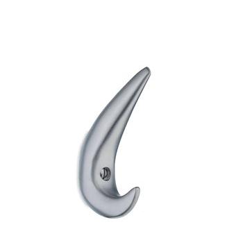 Smedbo BK045M 3 1/8 in. Moon Hook in Brushed Chrome Design Collection Collection